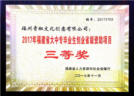 2017年福建省大中专毕业生创...